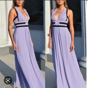 BCBG Margarette Evening Gown Lilac